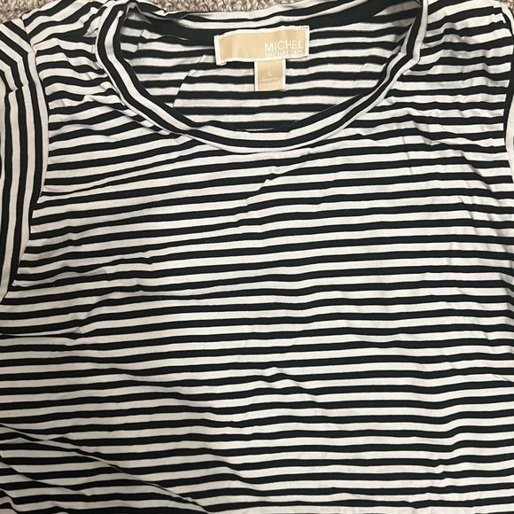 MICHAEL KORS black and white stripe tank - Picture 3 of 4